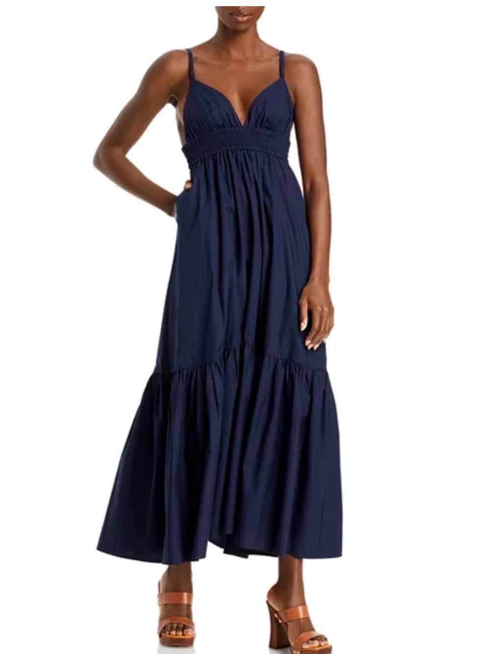 ALC Rhodes Navy Maxi Dress